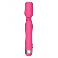 Розовый массажер FUNKY WAND MASSAGER - 20 см.