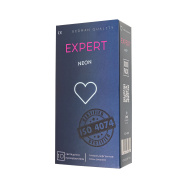 Светящиеся в темноте презервативы EXPERT Neon - 10 шт.