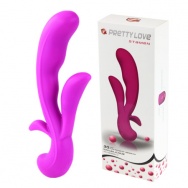 Перезаряжаемый вибратор Stamen Pretty Love - 21 см.