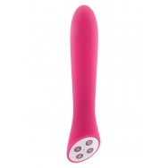 Розовый вибратор Muze Sound Sensitive Pink - 23 см.