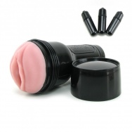 Мастурбатор с вибрацией Fleshlight Vibro Pink Lady Touch