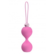 Розовые вагинальные шарики Soft Touch Vibr Love Balls