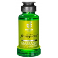 Лосьон для массажа Swede Fruity Love Massage Cactus/Lime с ароматом кактуса и лайма - 100 мл.