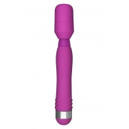 Лиловый массажер FUNKY WAND MASSAGER - 20 см.