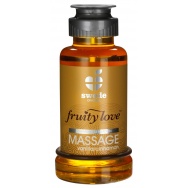 Лосьон для массажа Swede Fruity Love Massage Vanilla/Cinnamon с ароматом ванили и корицы - 100 мл.