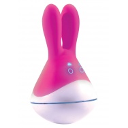 Розовый вибратор MUSE MASSAGER с ушками