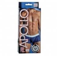 Мужские трусы-боксеры синего цвета Apollo Mesh Boxer with C-Ring L/XL