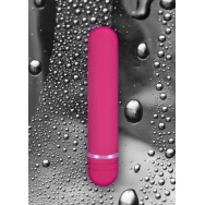 Розовый вибромассажер Moxie Power Vibe Pink - 15,6 см.