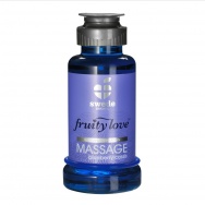 Лосьон для массажа Swede Fruity Love Massage Blueberry/Cassis с ароматом черники и чёрной смородины - 100 мл.