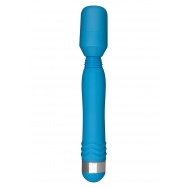 Голубой массажер FUNKY WAND MASSAGER - 20 см.