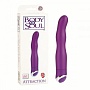 Фиолетовый вибратор Body   Soul Attraction - 18,5 см.