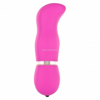 Лиловый стимулятор G-точки FUNKY VIBELICIOUS G SPOT - 12 см.