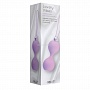 Сиреневые вагинальные шарики Soft Touch Vibr Love Balls