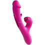 Розовый вибратор-кролик G Spot Ultra - 26,5 см.