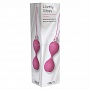 Малиновые вагинальные шарики Lovely Vibes Love Balls - 8.5 см.