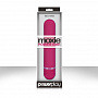 Розовый вибромассажер Moxie Power Vibe Pink - 15,6 см.