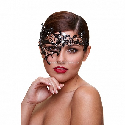 Маска со стразами Mask Seductress