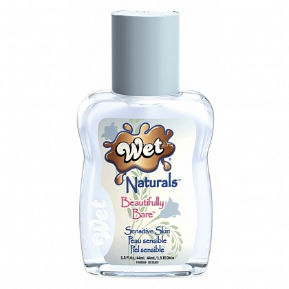 Гель-лубрикант на водной основе Wet Naturals Beautifully Bare - 44 мл.