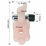 Вибрирующее эрекционное кольцо Зайчик - 5.3 см.