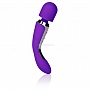 Фиолетовый вибромассажер BODY WAND  - 22,25 см.