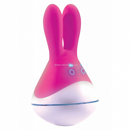 Розовый вибратор MUSE MASSAGER с ушками