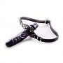 Кляп с фаллоимитатором Strap-on Cockgag Black - 13 см.