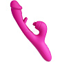 Розовый вибратор-кролик G Spot Ultra - 26,5 см.