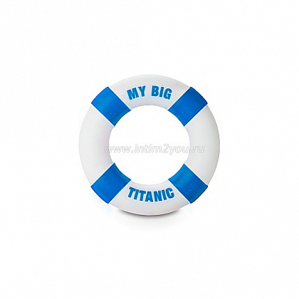 Эрекционное кольцо на пенис Buoy My Big Titanic - 3.5 см.