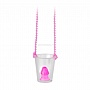 Рюмка с фаллосом Pecker Shot Glass Necklace PINK