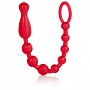 Красная анальная цепочка Colt Max Beads Red