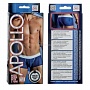 Мужские трусы-боксеры синего цвета Apollo Mesh Boxer with C-Ring L/XL