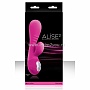 Розовый вибромассажер Alise 2 Pink - 11,6 см.