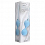 Голубые вагинальные шарики Soft Touch Vibr Love Balls