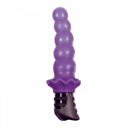 Фиолетовый вибратор BALLS OF PLEASURE - 21,5 см.