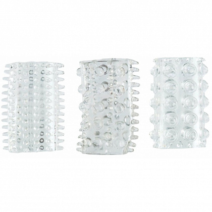 Набор колец Senso Rings-3 Pack Clear