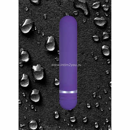 Фиолетовый вибромассажер Moxie Power Vibe Purple - 15,6 см.