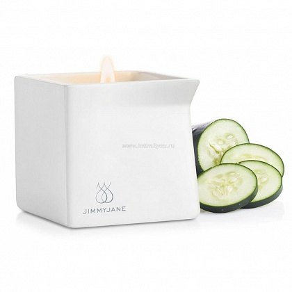 Массажная свеча с ароматом огурца AFTERGLOW CANDLE CUCUMBER/WATER