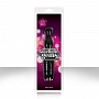 Чёрная виброёлочка Starlight Gems Libra Vibrating Massager - 17,7 см.