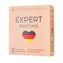 Ароматизированные презервативы EXPERT Fruit Mix - 3 шт.