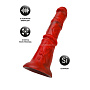 Силиконовый вибратор Monster Rex - 24,5 см.