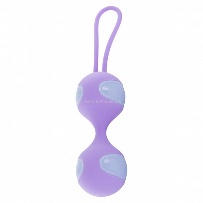 Фиолетовые вагинальные шарики Sensation Kegel Balls