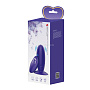 Фиолетовый анальный вибростимулятор Remote Control Vibrating Plug Youth - 11 см.