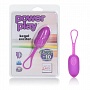 Фиолетовое виброяйцо Power play kegel exciter