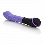 Фиолетовый вибромассажер из силикона TANTRIC AURA MASSAGER - 15 см.