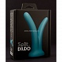 SplitDildo - фаллоимитатор с раздвоенным концом. Голубой.