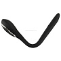 Черный гибкий уретральный стимулятор с вибрацией Vibrating Bendable Dilator - 13,5 см.
