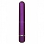 Фиолетовый классический вибратор GYRATING VIBRATOR - 18 см.