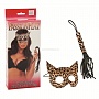 Набор из леопардовых маски и плети Passion Play Kitty Kat Mask   Whip