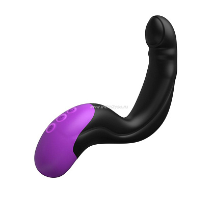 Черно-фиолетовый вибромассажёр простаты Hyper-Pulse P-Spot Massager