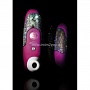 Розовый стимулятор клитора Womanizer Crystal Swarovski